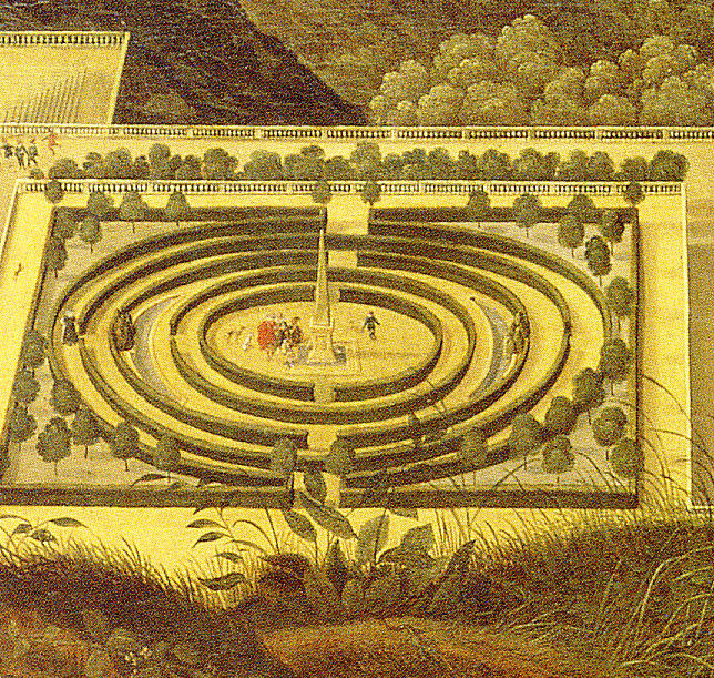 Labyrinth_im_Hortus_Palatinus_von_Jacques_Fouqueres_vor_1620